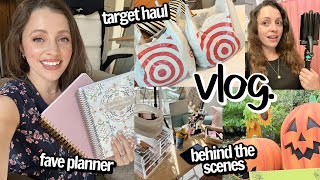 vlog // target haul, my fave planners, road trip prep + just chitchatting :)