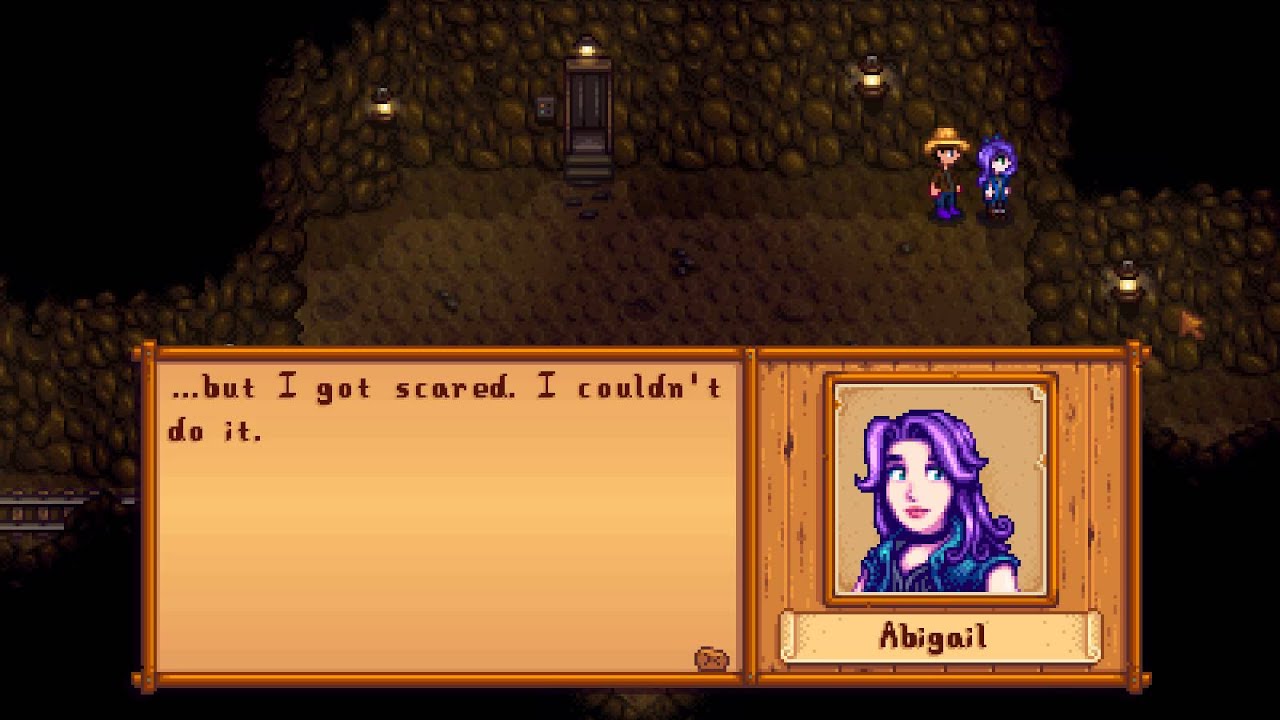 Stardew Valley Abigail Cutscene 10 Hearts YouTube Stardew Valley Abigail Cutscene 10 Hearts YouTube
