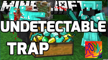 EASY UNDETECTABLE PVP TRAP IN MINECRAFT 1.10, 1.9 and 1.8