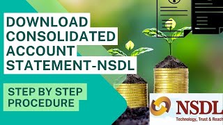 How do I view my  Consolidate Account statement ?