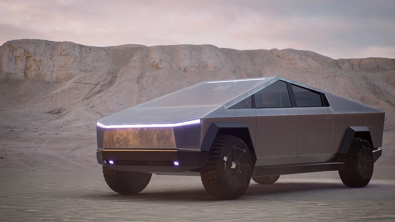 Cybertruck Car Configurator | UE4