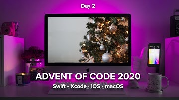 Advent of Code 2020 - Day 2 - Swift, Xcode, iOS, macOS