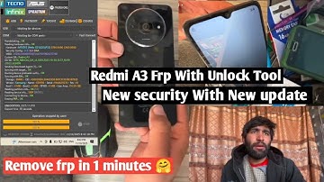 Redmi A3 Frp with Unlock Tool | Redmi A3 Frp Unlock Tool | Redmi A3 Frp Bypass with unlock tool