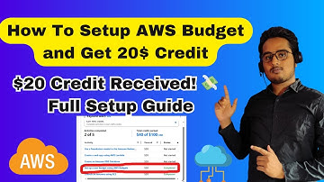 How to Create AWS Budget and Get $20 Credit (Step-by-Step 2025)