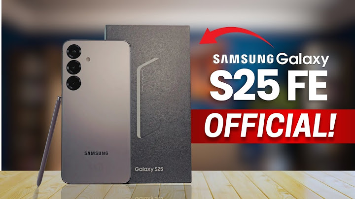 Samsung Galaxy S25 FE - OFFICIAL!