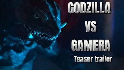 Godzilla vs Gamera | official stop motion trailer | Lzilla productions