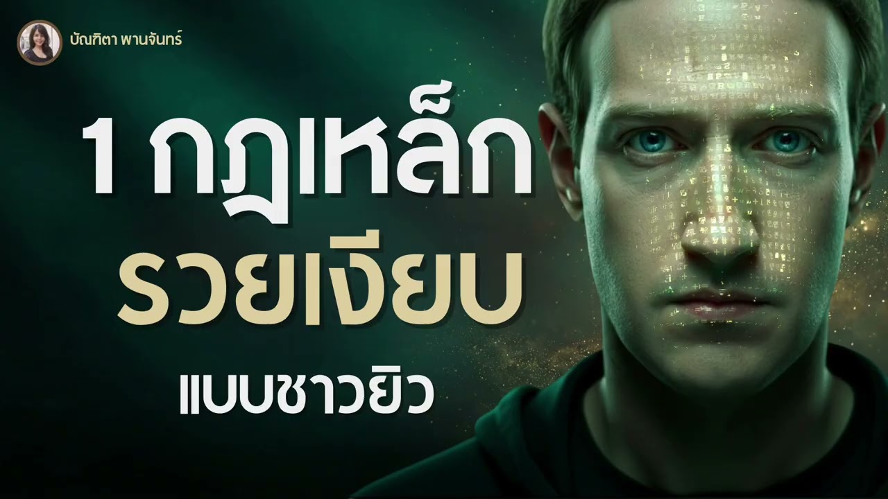 ทำไมคนยิวถึงรวยที่สุด? 1กฎเหล็กรวยเงียบแบบชาวยิว |เปลี่ยนคนธรรมดาให้เป็นมหาเศรษฐี| บัณฑิตา พานจันทร์