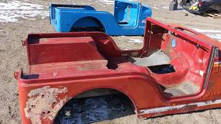 Jeep CJ5 Tub Comparison Video - Whats the Difference between CJ-5 bodies from 1976-1983?