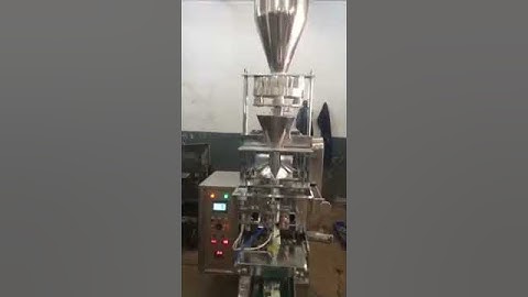 Collar type machine- for detergent powder packaging