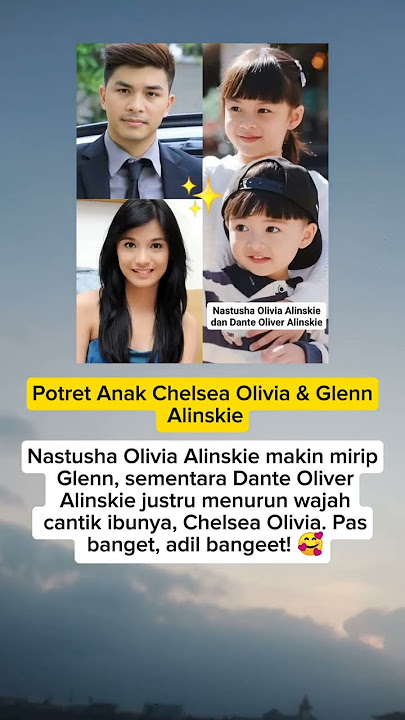 Potret Anak Chelsea Olivia & Glenn Alinskie