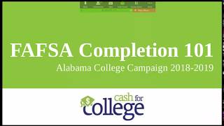 FAFSA Completion 101