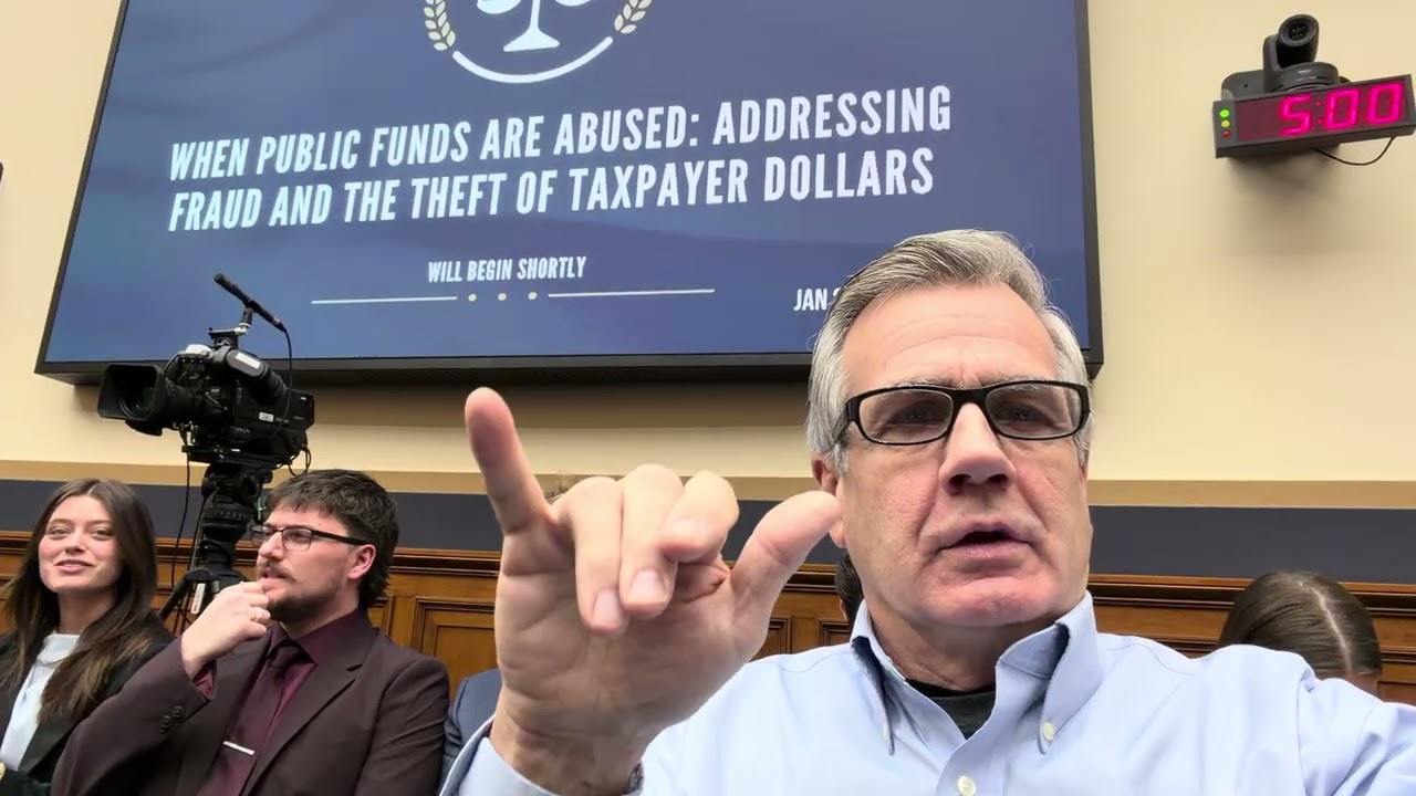 Awaiting Nick Shirley's testimony, Jan 21, 2026