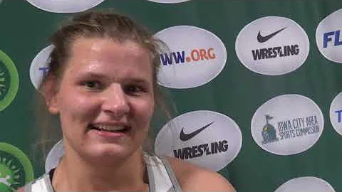 Yelena Makoyed (USA) after 76 kg win over All--Wor...