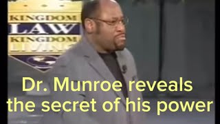 THE PRICE FOR REAL POWER. DR MYLES MUNROE