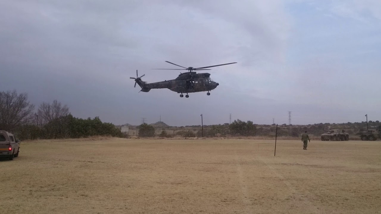 Denel Oryx Landing