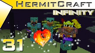HermitCraft FTB Infinity ~ Ep 31 ~ ALL The Dragon Hearts!