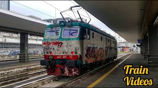 E652.007 isolata in partenza dal binario 4 di Napoli Centrale