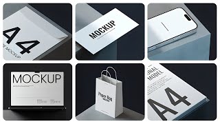 Brand Identity Mockup Video - After Effects Template