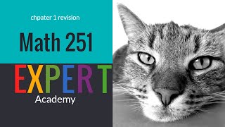 Math 251 chapter 1 revision