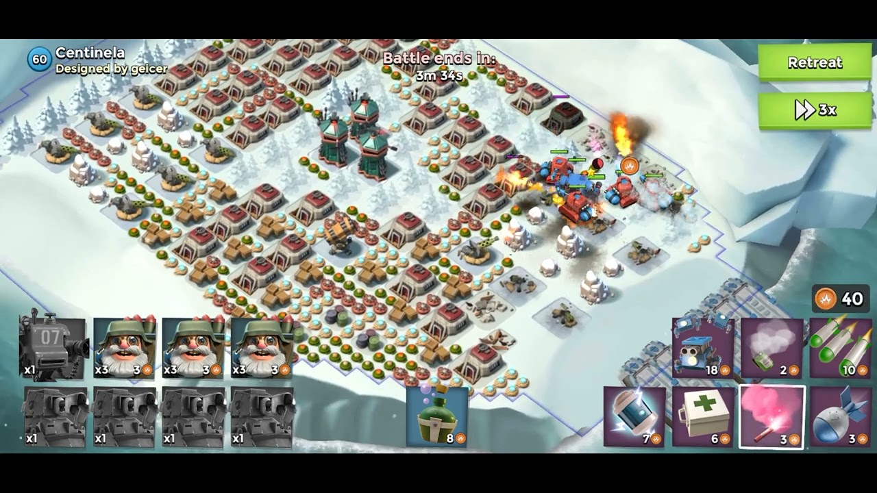 Boom beach village attack