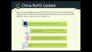 RoHS, REACH, Prop 65: Medical Device Manufacturers Compliance Risks