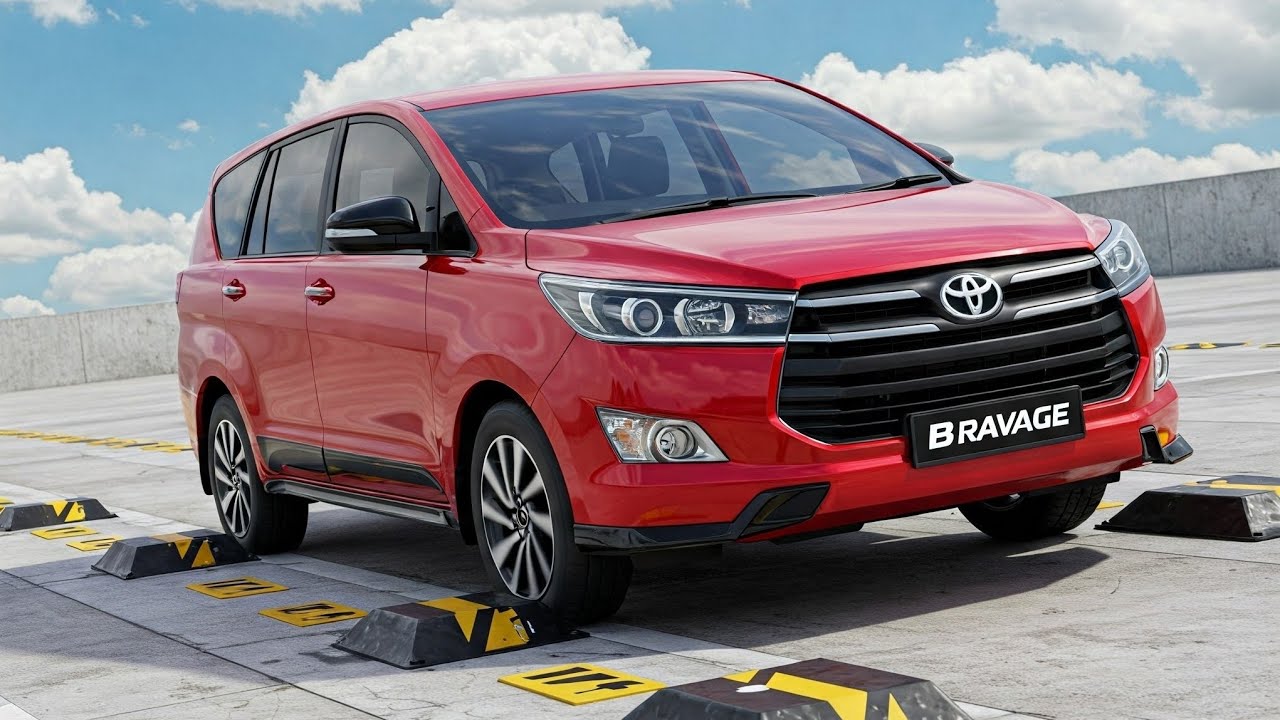 Toyota Innova Crysta Suspension Test - (BeamNG Drive)