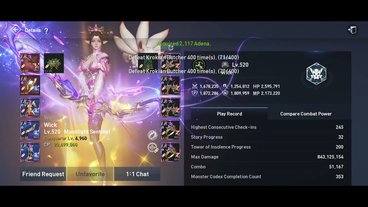 Top 10 CP server Waltner 30/06/2021 - Lineage 2 Revolution