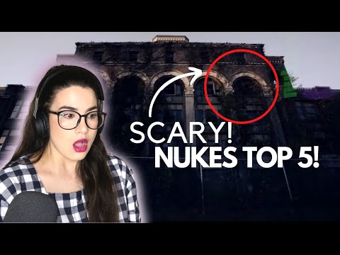 NUKES TOP 5 reaction! | TOP 5 SCARY Ghost videos