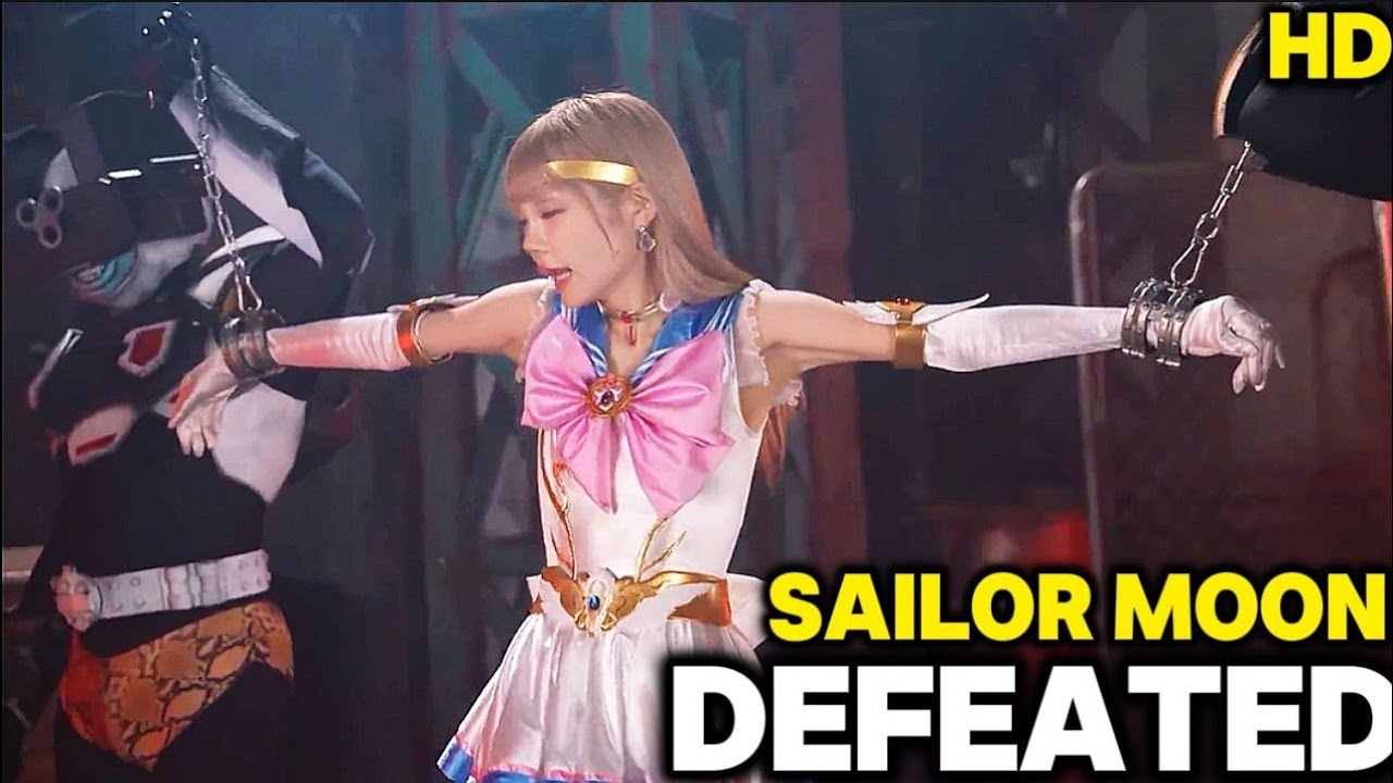 [Superheroine highlight] Sailor Moon Surrender Crisis Heroine Defeated 