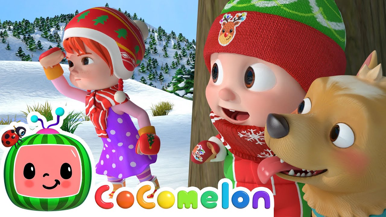 Jingle Bells Hide and Go Seek in the Snow | CoComelon Kids Songs & Nursery Rhymes