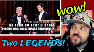 HISTORIC! The Pearl Fishers’ Duet -Au fond du Temple Saint Placido Domingo & Dimash 2024