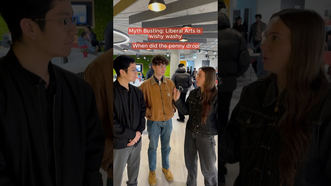 When you realise liberal arts is your thing… 🤯 