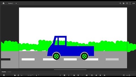 Cara Membuat Animasi Mobil Bergerak dengan Adobe Animate / Flash dengan Mudah