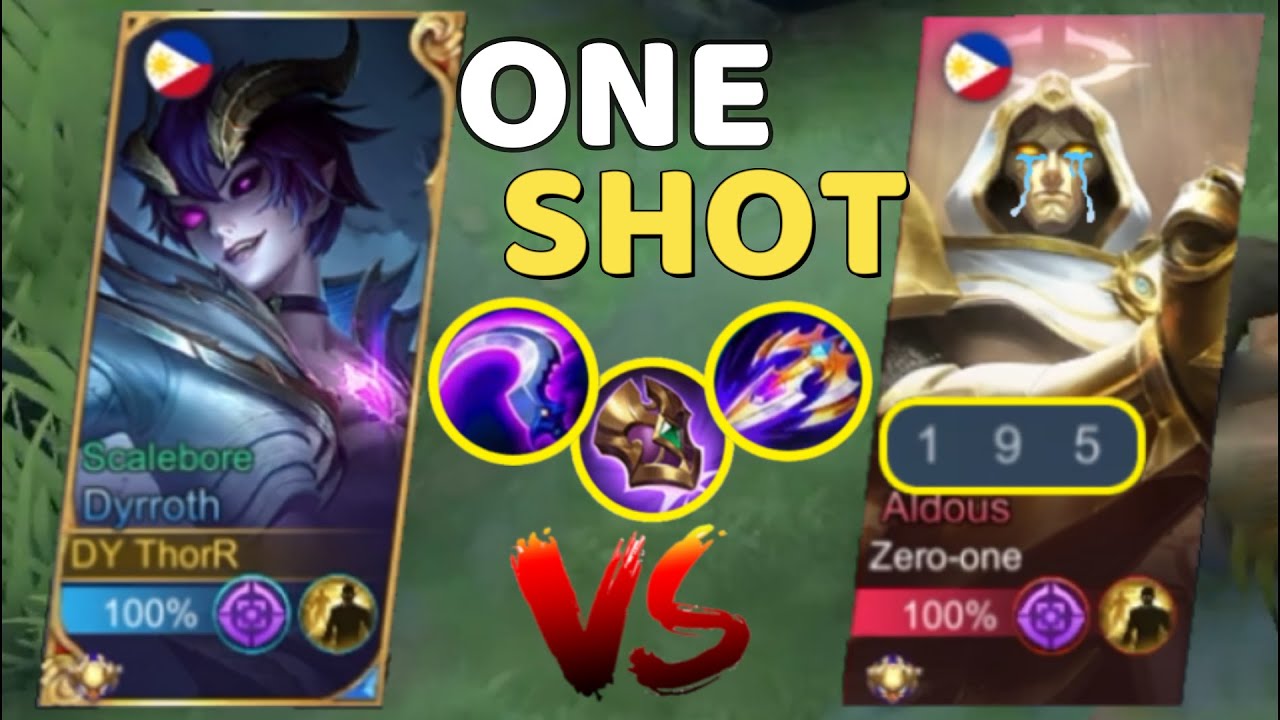 DYRROTH BEST BUILD TO COUNTER ALDOUS (TP GODS) | DYRROTH BEST BUILD 2023 | MLBB