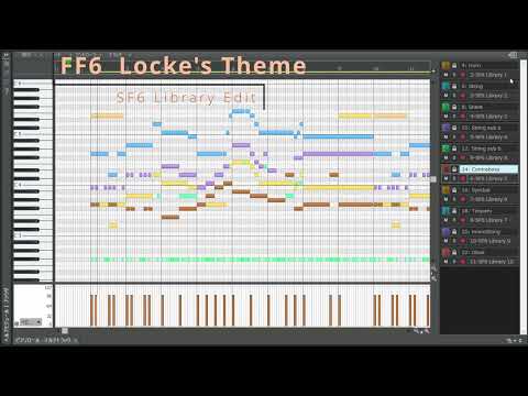 【FF6】ロックのテーマ　耳コピ【SF6 Library】