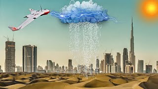 Dubai is Making it's own FAKE RAIN Using Drone Technology 👀