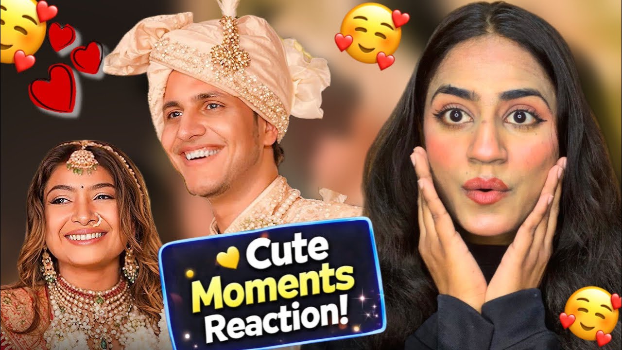 Nischay & Ruchika Cute Moments edits 🥰Reaction | Anam reacts 2.0