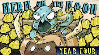 WURTS GOLD PROBLEM SOLVED | Merm on the Moon Year 4 Dont Starve Together