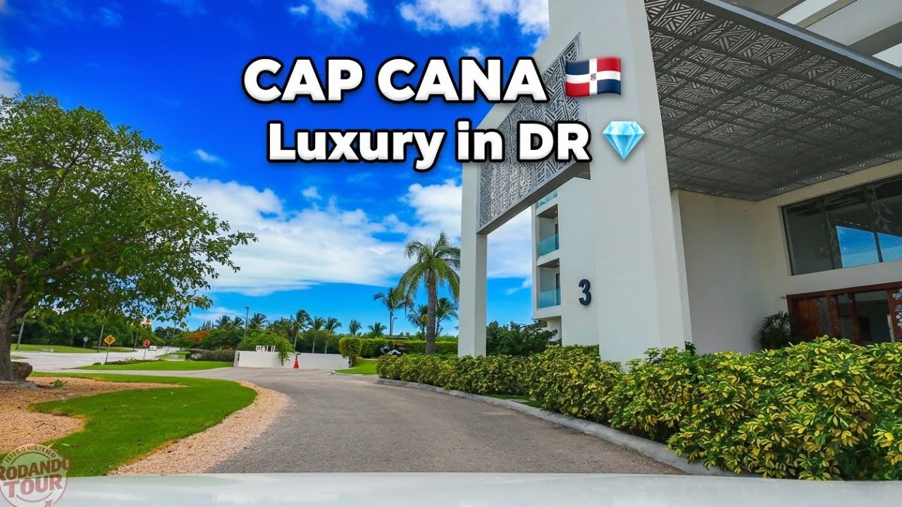Discovering the Luxury Area of ​​Punta Cana, Dominican Republic 🇩🇴 !| CAP CANA in 4K