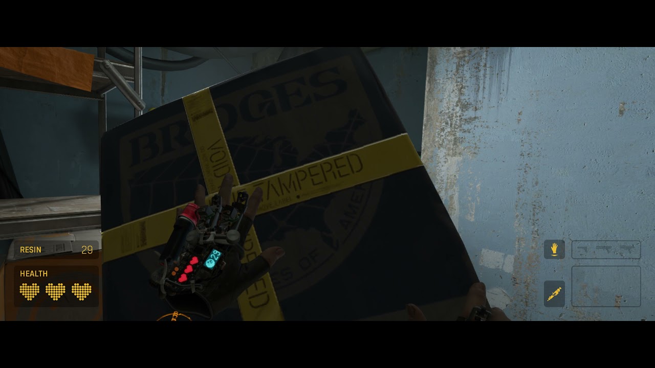 Half-Life: Alyx - Death Stranding Easter Egg