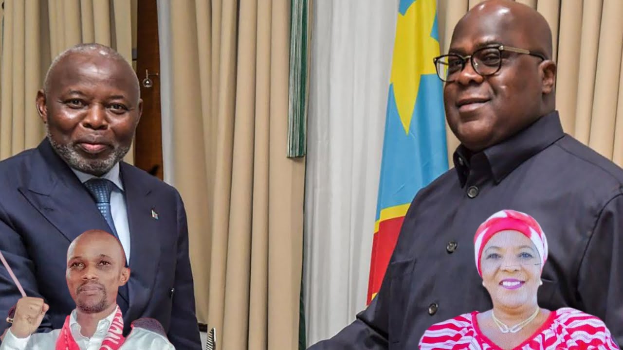 🛑L'HON.GABORIAN MBOMA MET FIN AUX SPÉCULATIONS ENTRE LE PRÉSIDENT FÉLIX TSHISEKEDI ET VITAL KAMERHE.