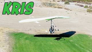 Kris Hang Glider Landing (08-15-26)