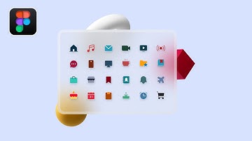 Daily UI Challenge - Day 055/100 (Icon set) | Join the Challenge!