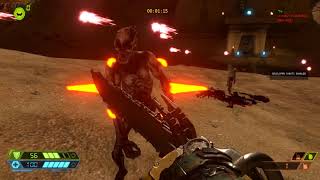 Serious Doom demo playthrough part 1 (Serious Sam Fusion)