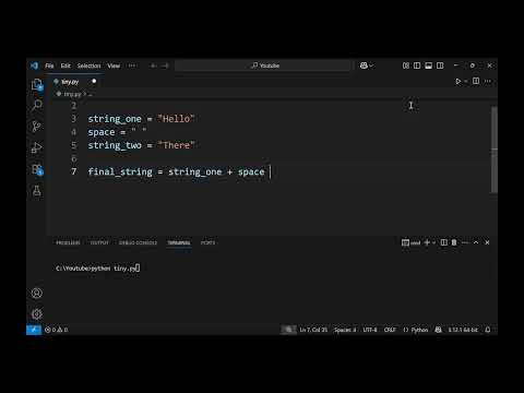 Concatenate strings in Python - Tiny Lessons