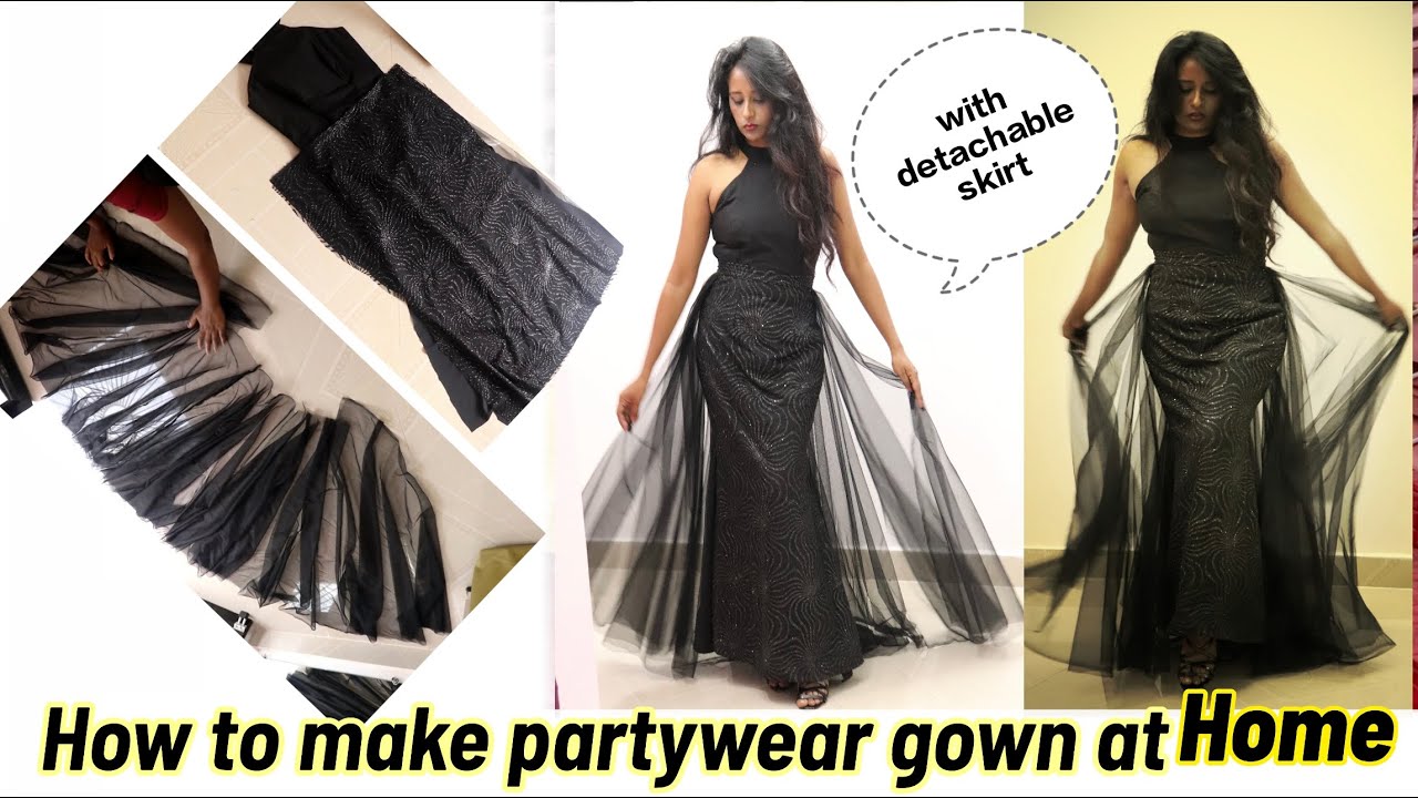 how to make party dress at home A Party Dress (A Tutorial)