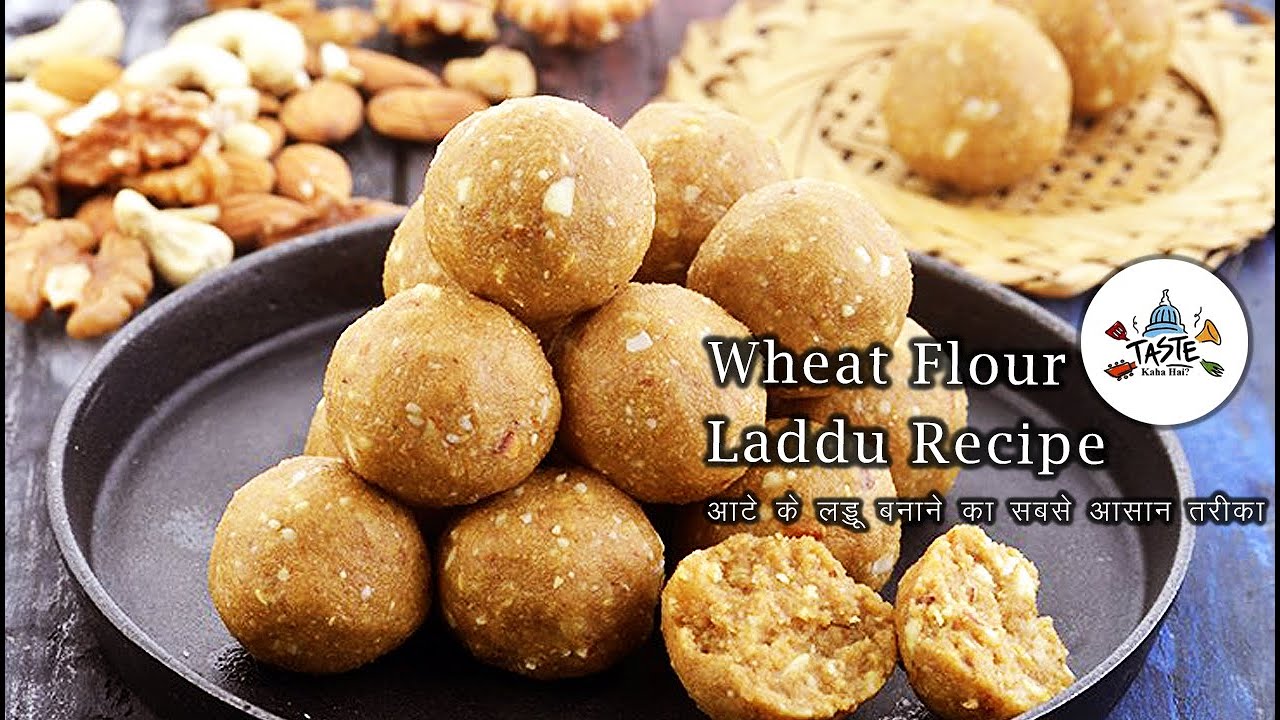 Wheat Flour Laddu Recipe in Hindi Simple Atta Ke Laddu Kaise Banate