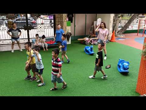 晨光幼兒園-暑期(109.07.28)躲避球04