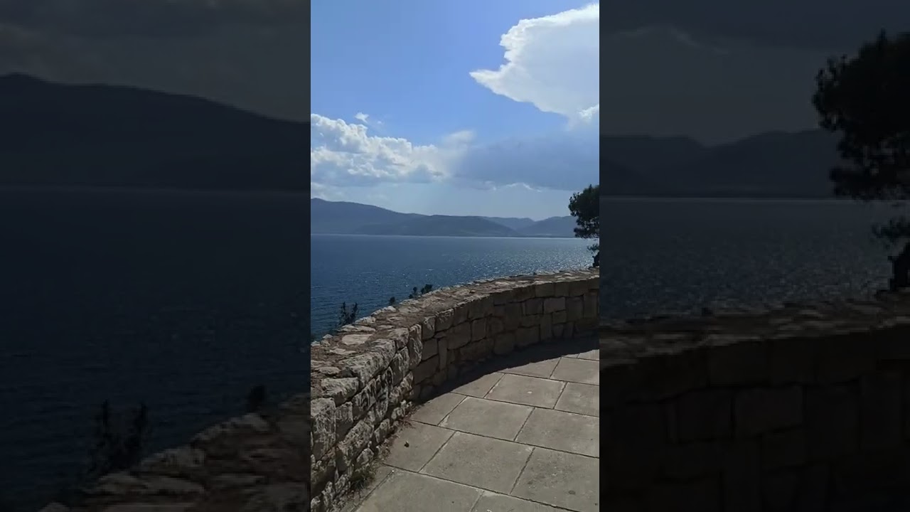 Beauty of nature.                        Wind gusts. Arvanitia beach. Nafplio.
