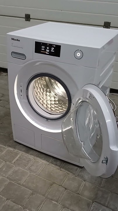стиральная машина Миле Miele WWR860 WPS топовая модель - YouTube